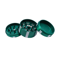 Nouveau design 2026 – Broyeur à herbes en alliage de zinc personnalisable de 40 mm, type jeton de poker, pour accessoires de fumage de tabac – Vente en gros