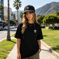 Gorra de Béisbol Personalizada con Logotipo Vintage, Transpirable, de 5 Paneles, de Poliéster/Algodón, Ajustable, Unisex, para Todas las Temporadas, Diseño Moderno