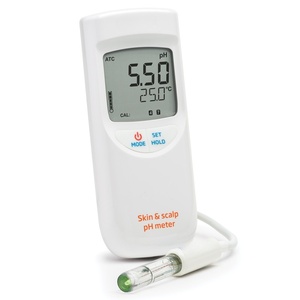 เครื่องวัดค่า pH ผิวหนังแบบพกพา Veidt Lab รุ่น Hanna HI99181 พร้อมไมโครคอมพิวเตอร์และวัดอุณหภูมิ (องศาเซลเซียส) (สำหรับอุตสาหกรรมความงาม) ความแม่นยำสูง - Product Image 4