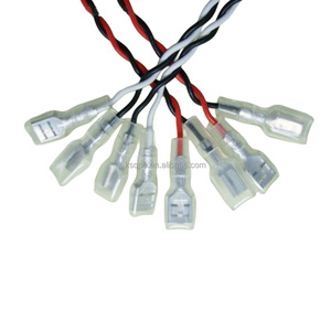 Fabrieksgecustomizeerde 2.54mm pitch Dupont draadboom 1-pins mannelijke naar mannelijke splitter connector draadboom - Product Image 6