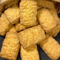 Biscuits au beurre de noix de coco halal de Malaisie, saveur personnalisée, emballage, formule saine, marque privée, en vrac