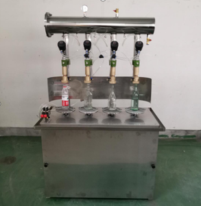 Bomba semiautomática de alta presión, refresco carbonatado de 4 cabezales, vino espumoso, anillo de tracción de Metal, máquina de Llenado de líquidos mixtos - Product Image 3