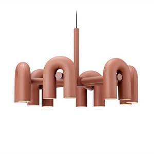 Hiện Đại Bắc Â<span class=keywords><strong>u</strong></span> <span class=keywords><strong>U</strong></span> Hình Dạng Trần Ánh Sáng Mặt Dây Chuyền Mà<span class=keywords><strong>u</strong></span> Đen Và Mà<span class=keywords><strong>u</strong></span> Đỏ LED Đèn Chùm Cho Phòng Ngủ Đầ<span class=keywords><strong>u</strong></span> Giường Phòng Khách - Product Image 1