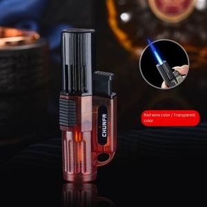 Jet Flame Modern Torch <b>Lighter</b> Butane Refillable <b>Windproof</b> Plastic Cigarette <b>Lighter</b> Business Gifts Wholesale vp Model v086 - Product Image 5