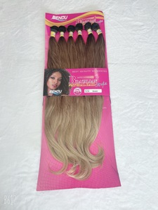 Extension de cheveux brésiliens crochet <span class=keywords><strong>Passion</strong></span> twist tresses cheveux Kanekalo Fiber - Product Image 6