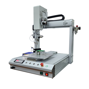 Station de soudage automatique TOKIMEKU, contrôle 4 axes, haute répétabilité +/-0,02 mm, température 500°C, capacité de charge 15 kg - Product Image 2