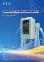 Réchauffeur d'infusion vétérinaire portable, affichage numérique LCD, chauffe-fluides à température constante pour l'anesthésie, les urgences et l'utilisation en clinique vétérinaire