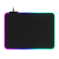 Tapis de souris RGB pour jeux d'anime, grande taille 900x400mm, tapis de bureau pour clavier et souris, pour PC, ordinateur portable, entrepôt à l'étranger