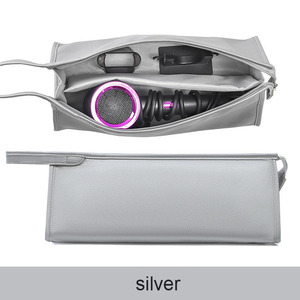 PU Hair Dryer Storage <b>Case</b> Hair Straightener Organizer Bag Curling Iron Protective Cover for Hair Dryer RTS Bulk Mixed Order - Product Image 2