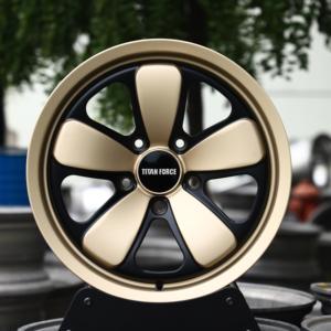 Jantes forgées concaves TITAN FORCE 21x9.5 21x11.5 5x112 5x130 Noir Bronze pour <span class=keywords><strong>Porsche</strong></span> <span class=keywords><strong>Macan</strong></span> GTS Taycan Cayenne Coupé - Product Image 2