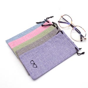 אופנה חדשה צבעונית התאמה אישית בד רך עמיד בעבודת יד רכה ניידת משקפי שמש - Product Image 2