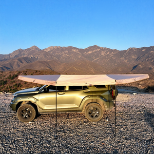 Carpa de Techo en Forma de Abanico de 180 Grados, de Buena Calidad y Popular, para las Cuatro Estaciones, para Acampar al Aire Libre, Sombrilla Lateral y de Techo para Automóvil - Product Image 1