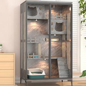 Hot Seller Factory Price Wood Luxury Villa for Cats - Product Image 4