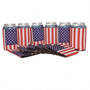 Custom Printing Sublimation 12oz Neoprene Can Cooler With Logo Neoprene <b>Collapsible</b> Stubby Holder Beer Can Holder s - Product Image 2