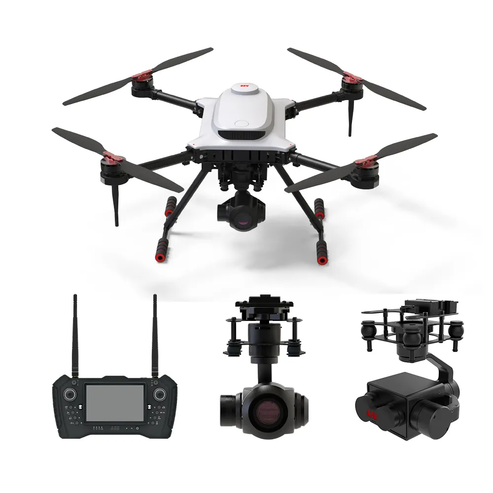 Wholesale AEE MACH4 RC Drone with 4K HD 60fps Camera 20MP CMOS Obstacle Sensing Dron Quadcopter + Accessories