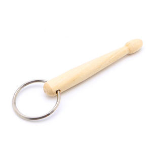 Gran oferta, <span class=keywords><strong>Mini</strong></span> llavero de palo de tambor, llavero de palo de tambor de madera, palo de percusión, baqueta pequeña para regalo de música - Product Image 6