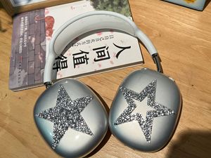 Nueva funda protectora de lujo con bonita estrella de diamante para <span class=keywords><strong>Airpods</strong></span> <span class=keywords><strong>Max</strong></span>, funda para <span class=keywords><strong>auriculares</strong></span>, silicona suave transparente para <span class=keywords><strong>auriculares</strong></span> <span class=keywords><strong>Apple</strong></span> <span class=keywords><strong>Airpods</strong></span> <span class=keywords><strong>Max</strong></span> - Product Image 2