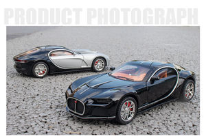 Modèle miniature <span class=keywords><strong>de</strong></span> <span class=keywords><strong>voiture</strong></span> <span class=keywords><strong>de</strong></span> sport Atlantic GT en alliage, échelle 1:24, haute qualité, avec son et lumière, portes ouvrantes, fonction <span class=keywords><strong>de</strong></span> recul, pour collection - Product Image 4