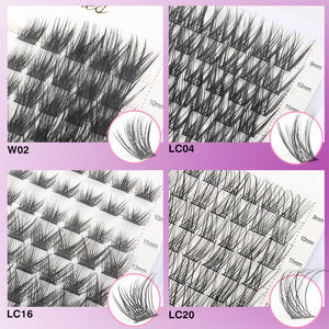 ชุดต่อขนตาแบบ DIY สำเร็จรูป แบ่งเป็นช่อพร้อมใช้ + แหนบ + น้ำยาล้าง + กาวและน้ำยาเคลือบ  รับทำโลโก้ส่วนตัว PBT - Product Image 3