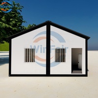 WinFair – Nouvelle maison mobile préfabriquée à faible coût, détachable, en conteneur, avec toilettes intégrées pour unité de toilettes/portables