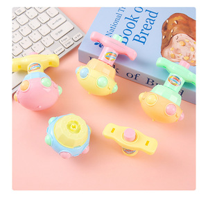 Matériau PVC Couleur Rotation Enfants Lumineux Lotus Top Jouet Intérieur et Extérieur Toupies et Transmetteur - Product Image 6
