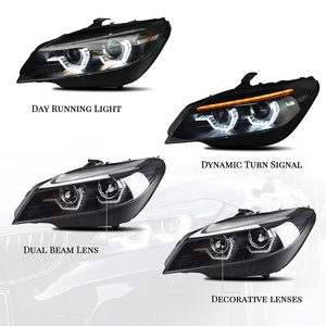 Accessoire automobile, barre lumineuse LED pour voiture BMQD98, abat-jour, coques de lampe, masques, ampoule stroboscopique 55W pour BMW Z4 E89 2006 - Product Image 1