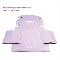 Boîte d'expédition postale en carton ondulé personnalisée par le fabricant, imprimée en couleur, emballage en papier