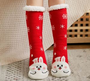 Wholesale Indoor Cute Warm Thick Fleece Lined <b>Socks</b> in Winter Fluffy Christmas <b>Socks</b> for Women - Product Image 5