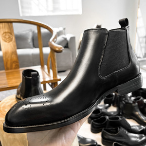 Gran Promoción, Mocasines Casuales de Cuero Vacuno para Hombre, Suela Gruesa de 4 cm, con Estilo Moderno, para Uso Diario, Combinan con Todo - Product Image 5