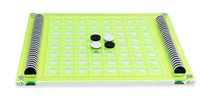 Vente en gros classique plexiglas Othello Reversi jeu d'échecs jeu acrylique famille jeu de stratégie pour enfants et adultes