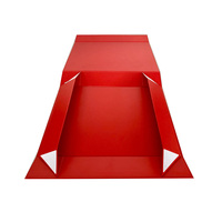 Boîte d'emballage cadeau avec bouchon en carton pliable de grande taille avec fermeture magnétique à impression personnalisée