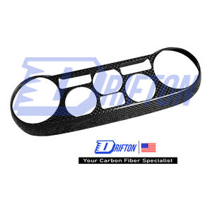 Kit de interiores de fibra de carbono embellecedor de panel de control de CA para Ferrari 488 GTB Spider 2015-2019 - Product Image 2