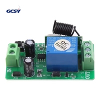 Système de commutateur sans fil RF à longue portée 3000m DC 12V 2CH 433 2 touches émetteur-récepteur