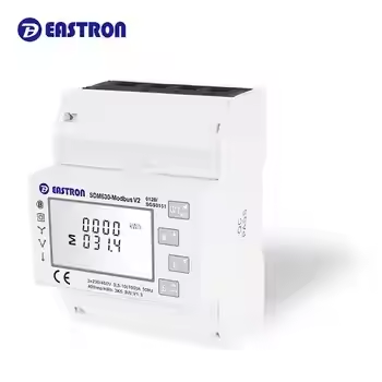 Three Phase Smart Meter for Photovoltaic Applications SDM630MCT-40mA High Precision Power Measurement