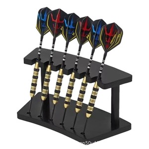 Dart Storage Rack 2 Tier Standing Desktop Organizer For Darts <b>Home</b> Use - Product Image 5