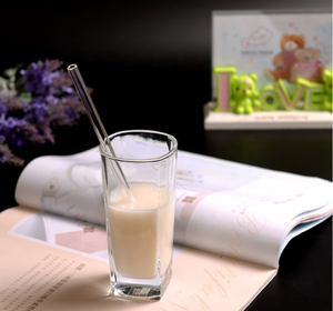 الشفاطات المنحنية القابلة لإعادة الاستخدام لأحسن طراز عصري للقهوة والعصائر والفاكهة بلون شفاف صديق للبيئة - Product Image 3