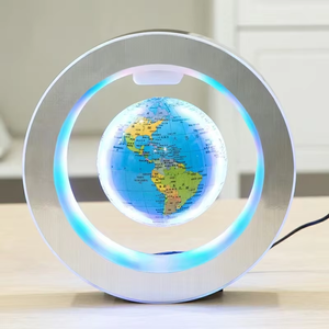Fabbrica personalizzata terra rotante globo solare con luci a LED e musica acquista bellissimi globi di neve - Product Image 3