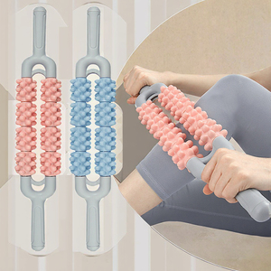 Masajeador manual de vértebras cervicales KSY Mace, barra de yoga, rodillos de masaje para relajación muscular de cintura, espalda y piernas, EVA, 30 cm - Product Image 3