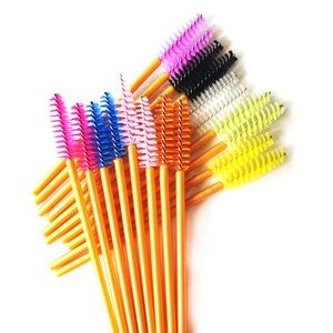 Commercio all'ingrosso della fabbrica di colore monouso mascara bastoni pennelli di trucco del sopracciglio per l'estensione ciglia - Product Image 3