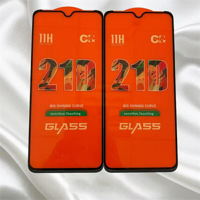 For Itel VISION 2S/A23 PRO/S17/P37 PRO High Quality Raw Material Tempered Glass Screen Protector 21D Full Glue Mobile Phone Film