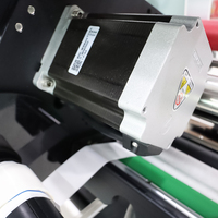 Machine d'étiquetage automatique de bureau Gosunm pour bouteilles plates, cartons et boîtes, étiqueteuse à adhésifs 120 pièces/min