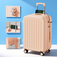 Valise à roulettes pour femme fabriquée en Chine avec trousse de beauté pour filles, garçons et enfants