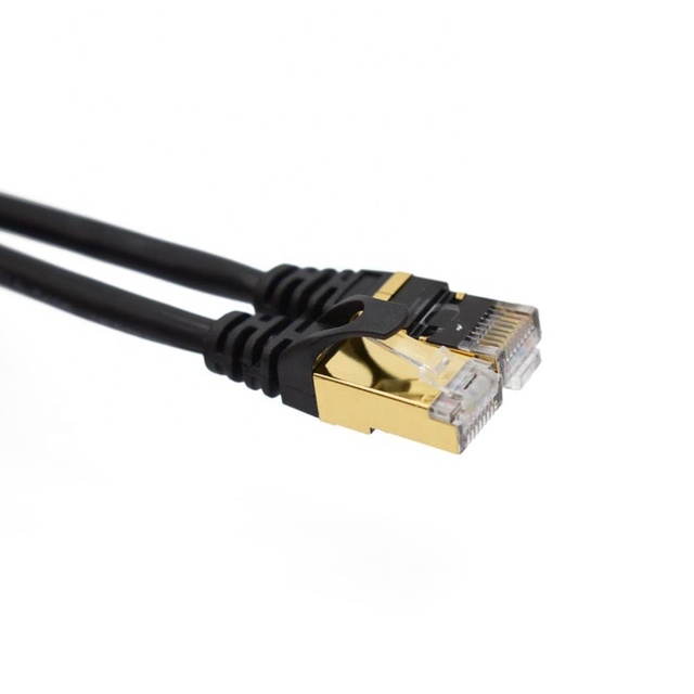 CAT7 Ethernet Network Cable Tester 8 Pairs SFTP RJ45 Bare Copper High Speed Patch Cord 10Gbps Gigabit Internet LAN Cable