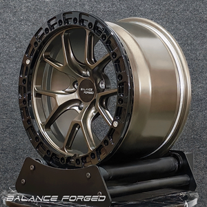 Jantes forgées bronze VS-5RS Beadlock de 17, 18 et 19 pouces, 5x114.3, 5x120, 5x112, pour BMW M3 M4 Tesla <span class=keywords><strong>Mustang</strong></span> Audi Benz Honda - Product Image 3