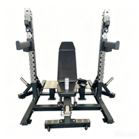 Nouvelle Arrivée 2026 : Rack de musculation pour développé couché, avec système de sécurité et supports de rangement pour poids, pour athlètes professionnels et centres de fitness à domicile
