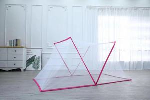Portable Foldable Square Mosquito Net for Single and <b>Double</b> <b>Bed</b> - Product Image 2