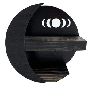 Caja <span class=keywords><strong>de</strong></span> Llaves <span class=keywords><strong>de</strong></span> <span class=keywords><strong>Madera</strong></span> con Forma <span class=keywords><strong>de</strong></span> Casa Estilo Mediterráneo, Decoración <span class=keywords><strong>de</strong></span> Pared con Temática Familiar Tallada - Product Image 3