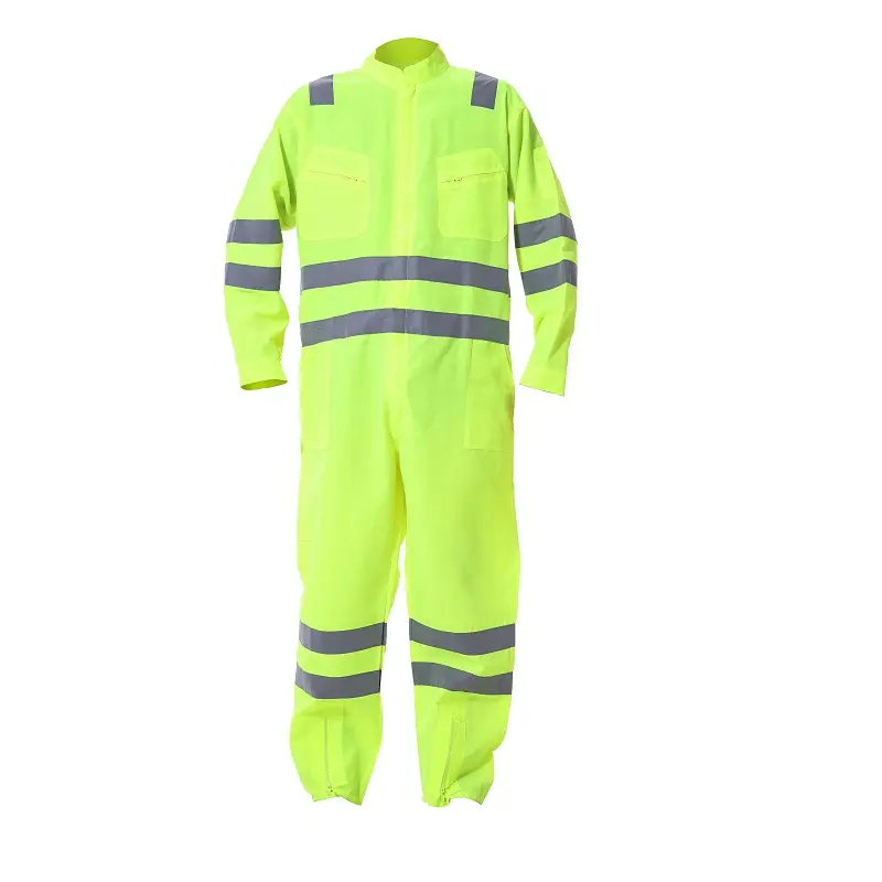 OEM Service 100% Polyester 135g/m² Hi Vis Workwear Öl Gas Industrie Overalls