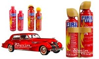Extincteur de voiture portable en spray 500ml/1000ml 1500ml pour l'extinction des incendies de classe A/B