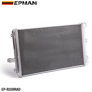 EPMAN-Radiador de refrigeración de 2 filas para VW Golf <span class=keywords><strong>GTi</strong></span>/MK5/A5 MT 06-10, de aluminio, doble núcleo, de carreras, de aluminio completo, de 2 filas, para VW <span class=keywords><strong>GTi</strong></span>/MK5/A5 MT 06-10, de la marca EPMAN - Product Image 4